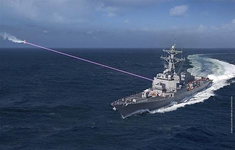 Gemiden Lazerle İHA Düşürüldü! ABD Donanması’nın Yeni Silahı İlki Gerçekleştirdi!
