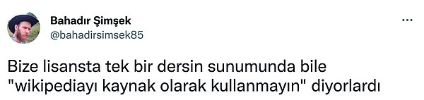 11. Lisansta ilk öğretilen şeylerden bir tanesi bu zaten.