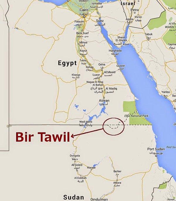 5. Bu gözler bunu da gördü: Dünya üzerinde yaşanabilir olup hiçbir ülke tarafından sahiplenilmeyen bir toprak parçası var: Bir Tawil.