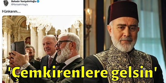Erdoğan'a Hünkarım Diyen Abdülhamid Dizisi Oyuncusu Bahadır Yenişehirlioğlu Tepkilere Cevap Verdi