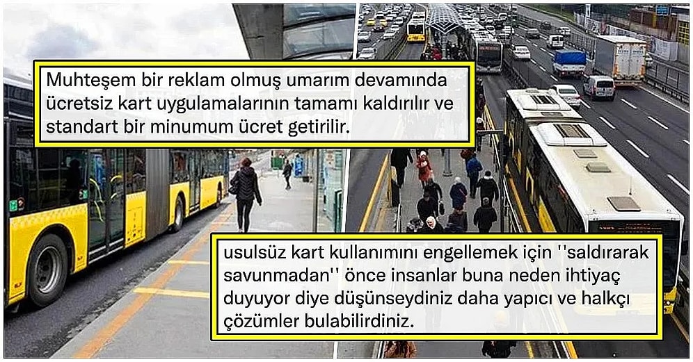 İstanbul Büyükşehir Belediyesi'nin Usülsüz Kart Kullanımı İçin Çektiği Reklam Filmi Sosyal Medyanın Gündeminde