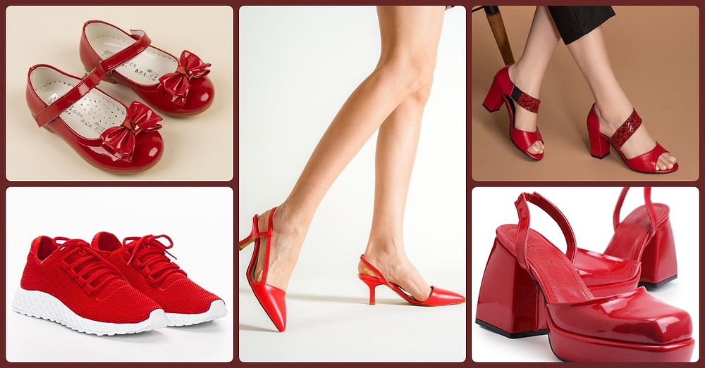 Hem Çocuklara Hem Büyüklere Tam Bir Bayram Sevinci Yaşatacak Kırmızı Ayakkabılar