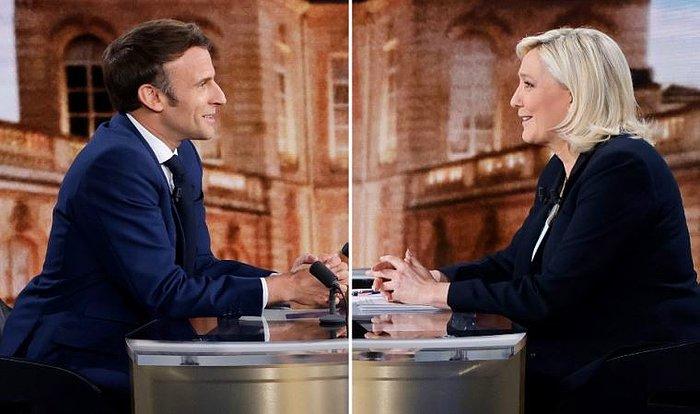 Kamusal Alanda Başörtü Yasağı Gündeme Geldi: Macron ve Le Pen'in Canlı Yayın Düellosu