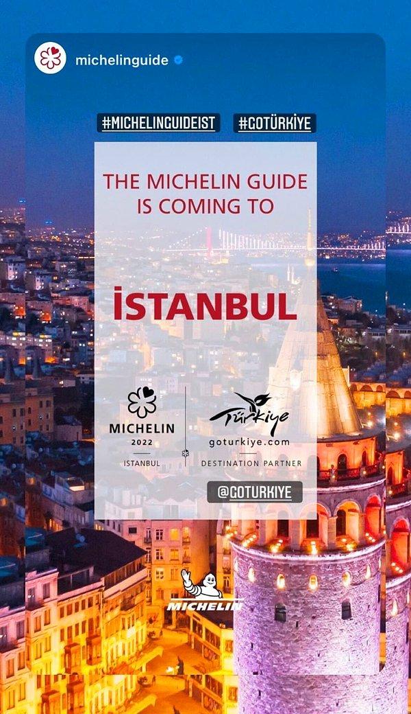 İstanbul, Michelin Rehberi müfettişleri tarafından gastronomisi ön plana çıkarılan ve değerlendirme sürecine tabi tutulacak 38. uluslararası destinasyon olacak!