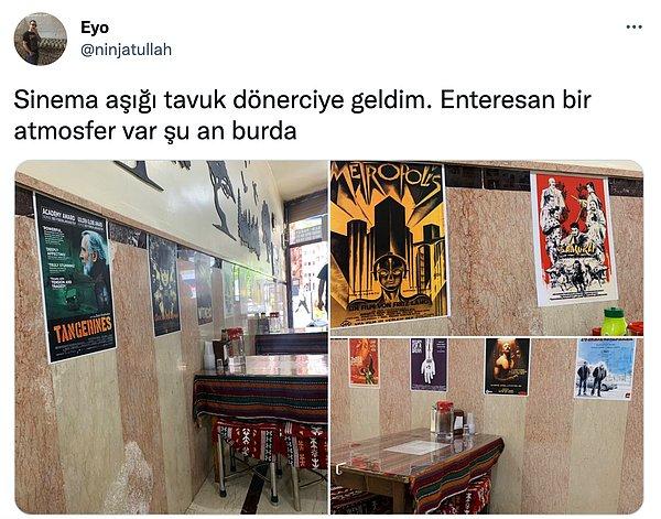 Twitter'da @ninjatullah adlı kullanıcı, Diyarbakır'da gittiği bir tavuk dönerciyi paylaştı. Ama bu dönerci öyle bildiğimiz dönercilerden hiç değil baştan söyleyelim.