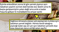 Eşiyle Aynı Tabaktan Yemek Yiyince Muhabbetlerinin Arttığını Söyleyen Kullanıcı ve Ona Gelen Yorumlar