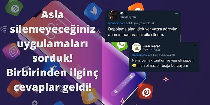 Takipçilerimizin 'Asla Silemem Dediğiniz Uygulamalar' Temalı Tweetimize Gönderdiği Komik Yanıtlar!