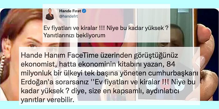 Enflasyona Polemik Diyen Hande Fırat Yaptığı Kira Paylaşımıyla Tepki Çekti