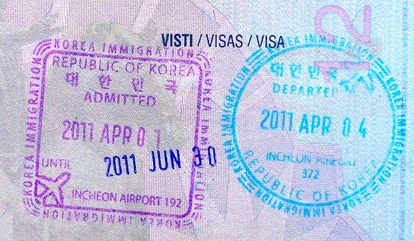 6. Türk vatandaşlarına Güney Kore'ye vizesiz geçiş hakkı tanındı.