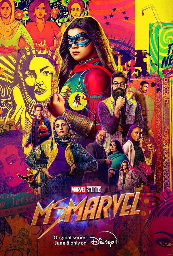 13. Ms. Marvel'dan yeni bir poster yayınlandı.