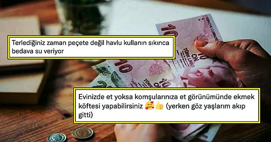 Asgari Ücretle Hayatta Kalma Tüyolarını Paylaşarak Hepimize Zeka Pırıltısı Yaşatan Sosyal Medya Kullanıcıları