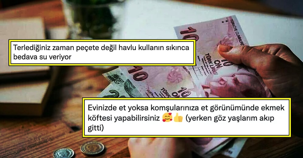 Asgari Ücretle Hayatta Kalma Tüyolarını Paylaşarak Hepimize Zeka Pırıltısı Yaşatan Sosyal Medya Kullanıcıları