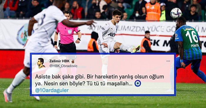 Nazar Değmesin Arda Güler! Rizespor Karşısında 6-0 Kazanan Fenerbahçe'ye Sosyal Medyadan Gelen Övgüler