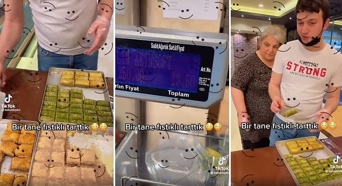 1 Adet Fıstıklı Tatlının 13.5 TL Olduğu Gerçeğini Yüzümüze Çarpan Moral Bozucu Video