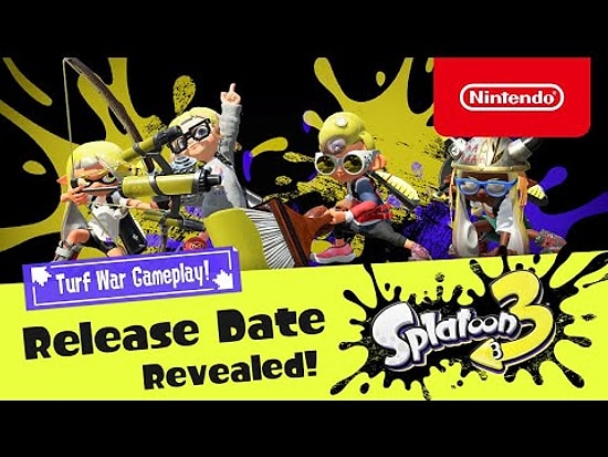 Splatoon 3: Release Date and Trailer