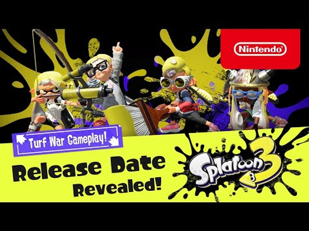 Splatoon 3: Release Date and Trailer