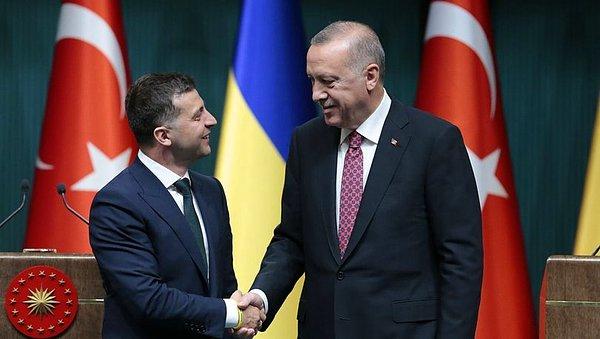 Cumhurbaşkanı Recep Tayyip Erdoğan, Ukrayna Devlet Başkanı Vladimir Zelenskiy ile bir telefon görüşmesi gerçekleştirdi.