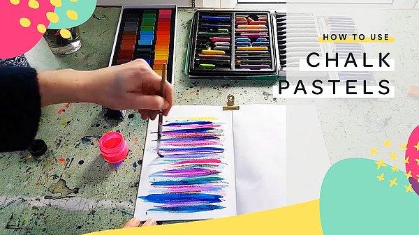 1. You are An Artist! Chalk Pastels