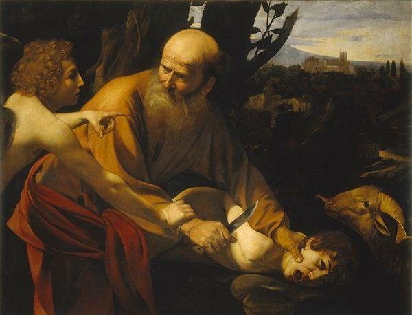 3. Caravaggio, İshak'ın Kurban Edilmesi (1603)