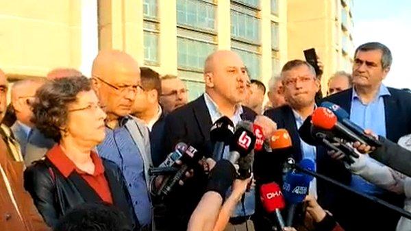 TİP İstanbul Milletvekili Ahmet Şık, duruşmanın ardından Çağlayan Adliyesi önünde açıklamalarda bulundu.