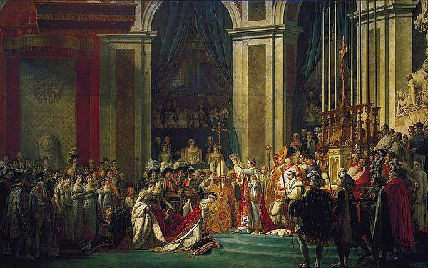 16. Jacques-Louis David, Napolyon'un Taç Giymesi (1806-1807)