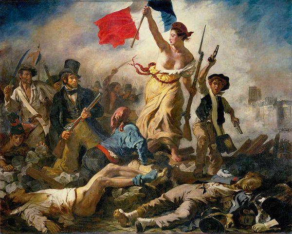 18. 'Halka Önderlik Eden Özgürlük' — Eugène Delacroix