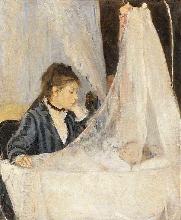 32. Berthe Morisot, Beşik (1872)