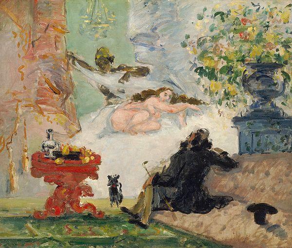 45. Paul Cézanne, Modern Bir Olympia (1874)