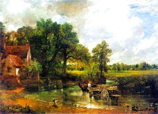 49. John Constable, Saman Arabası (1821)