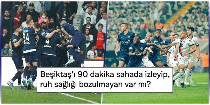 Beşiktaş, Avrupa Yarışında Büyük Yara Aldı! Kasımpaşa, Dolmabahçe'de 3 Golle Şov Yaptı