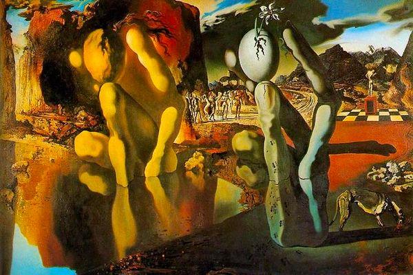 67. Salvador Dalí, Narcissus'un Dönüşümü (1937)
