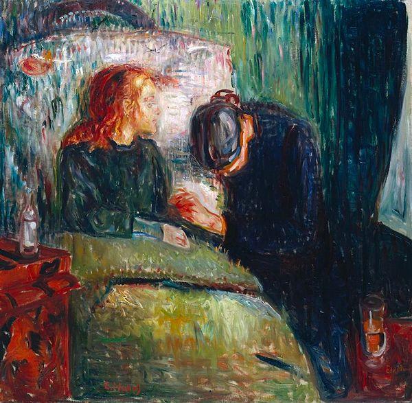 72. Edvard Munch, Hasta Çocuk (1907)