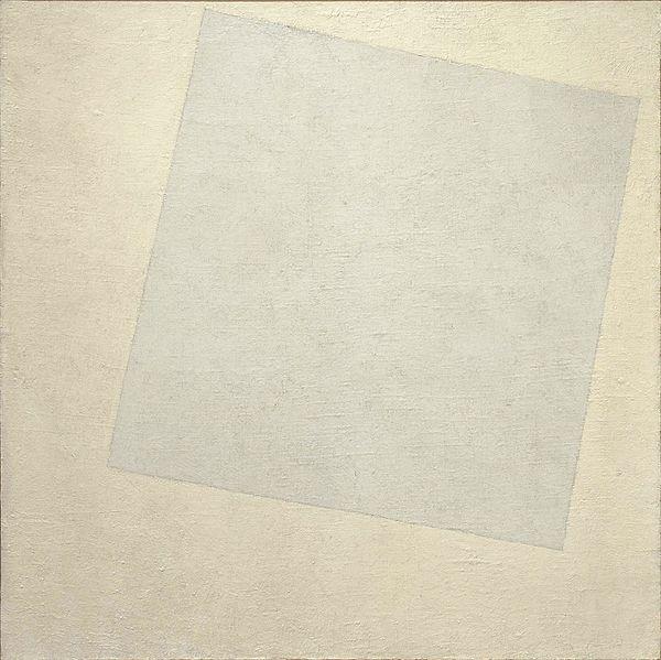 78. Kazimir Malevich, Beyaz Üzerine Beyaz (1918)