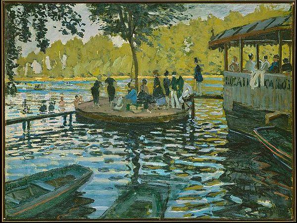 86. Claude Monet, La Grenouillère (1869)