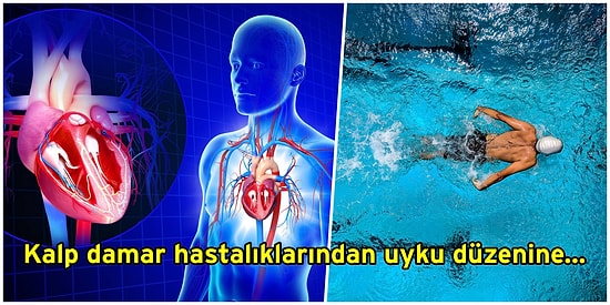 Kalp Damar Hastalıklarından Psikolojik Rahatsızlıklara Kadar Birçok Hastalığa İyi Gelen Yüzmenin Faydaları