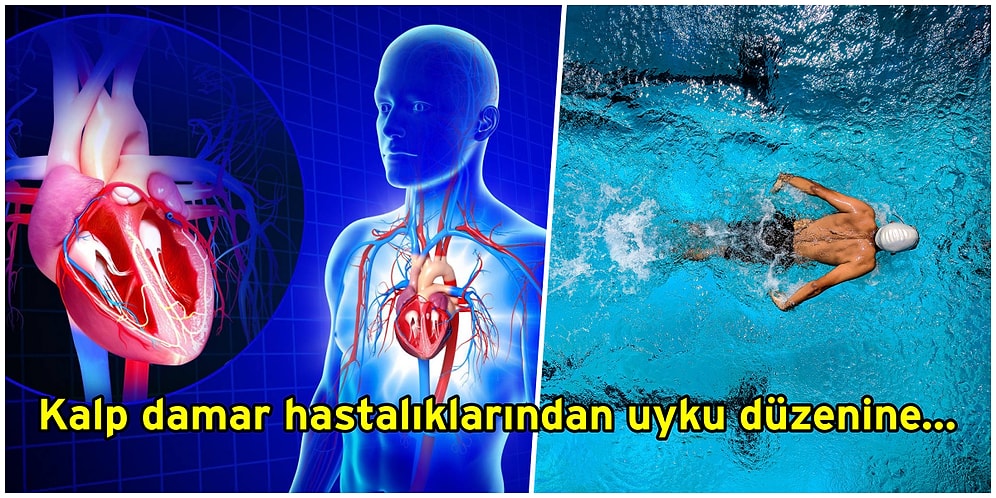 Kalp Damar Hastalıklarından Psikolojik Rahatsızlıklara Kadar Birçok Hastalığa İyi Gelen Yüzmenin Faydaları
