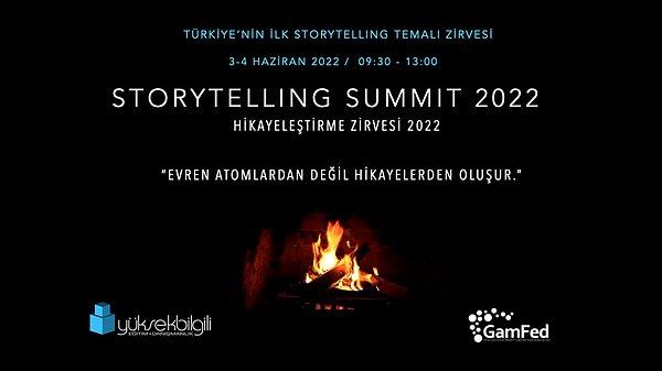 Türkiye’nin ilk “Storytelling Zirvesi”!