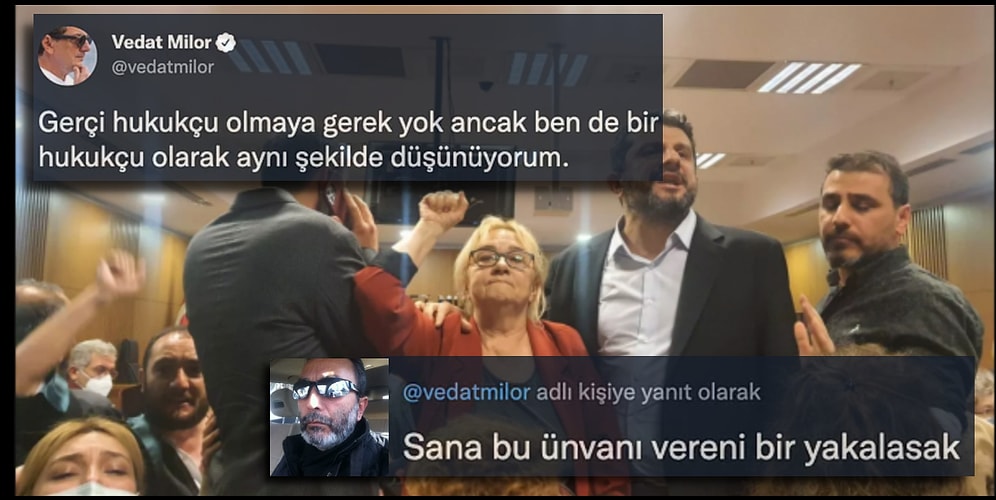 Gezi Davası Kararına Tepki Gösteren Vedat Milor'a Densizce Yorum Yapan Kişinin Profilinden Porno Çıktı