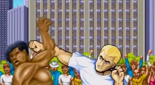 8. Street Fighter II'nin açılış ekranında kavga eden iki dövüşçünün aslında isimleri var.