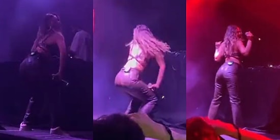 Twitch Yayıncısı Elanur Pat'ın, Konser Verdiği Sırada Twerk Yaptığı Anlar Sosyal Medyaya Damga Vurdu