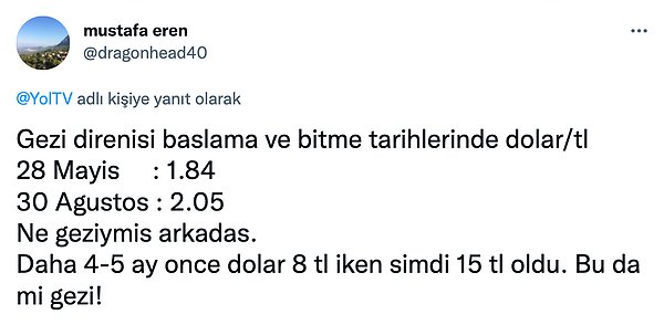 Bakalım artış ne kadarmış?