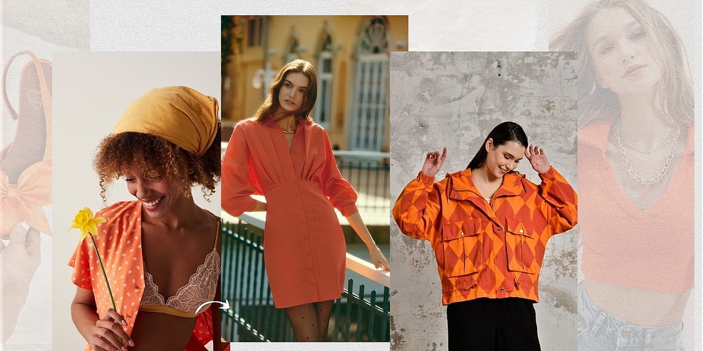 Turuncu Renginin En Yakıştığı 2022 Modası 21 Parça