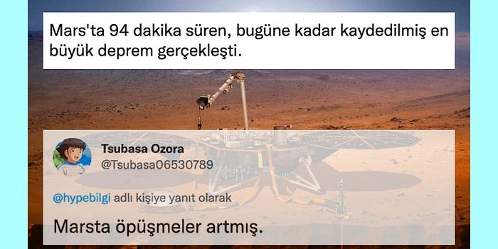 Mars'ta Olduğu İddia Edilen Deprem Üzerinden Yaptıkları İronik Yorumlarla Güldüren Twitter Kullanıcıları