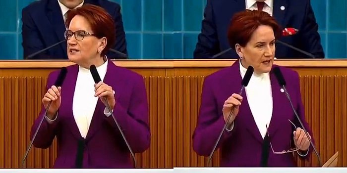 İyi Parti Lideri Meral Akşener, Grup Toplantısı Konuşmasında Prompter Bozulunca Zor Anlar Yaşadı