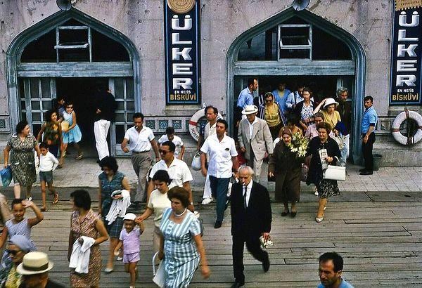 28. Beşiktaş İskelesi, İstanbul, 1963.