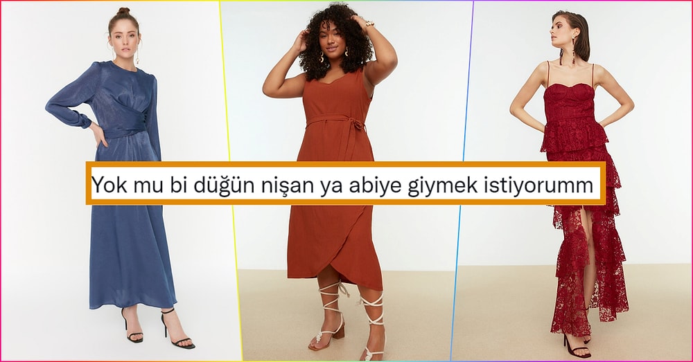 Düğün Sezonu Açıldı: Giyecek Kıyafet Bulamayanlar İçin 20 Şık Abiye