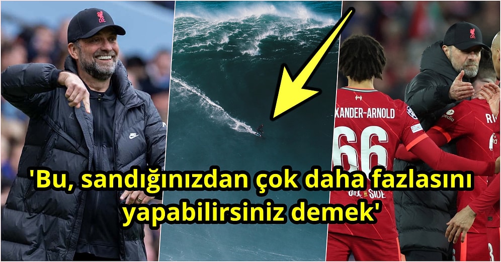 Şampiyon Sörfçüye Liverpool'un Yaz Kampında Ders Verdiren Jürgen Klopp Futbola Bakış Açınızı Değiştirecek