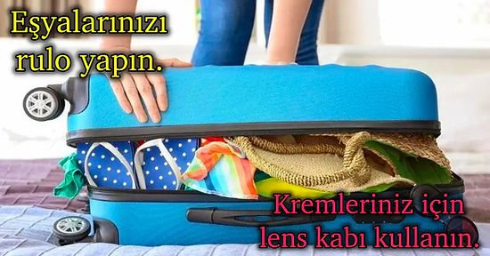 Tatile Çıkarken Valiz Nasıl Hazırlanır? 11 Maddede En Pratik Şekilde Valiz/Bavul Hazırlama Taktikleri