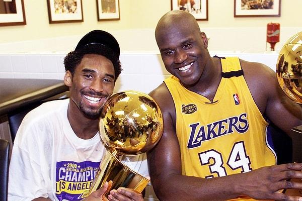 Kobe Bryant vs Shaquille O'Neal ikilisi birlikte kaç şampiyonluk kazanmıştır?