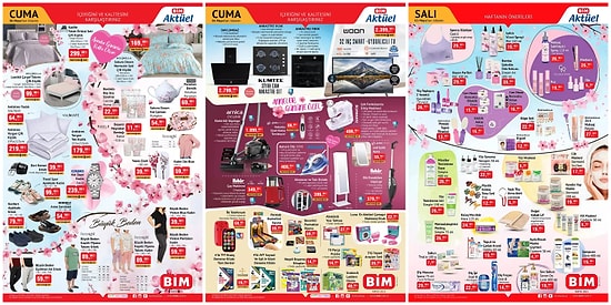 3 - 6 Mayıs BİM Aktüel İndirim Kataloğu